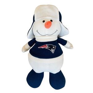 17” Plush NFL New England Patriots Stuffed Snowman NWOT